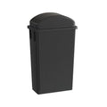 23 Gallon Black Slim Jim Trash Can by Krollen+Industrial