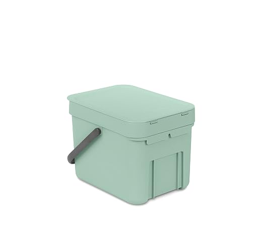 Brabantia Sort & Go Food Trash Can Small Countertop Kitchen Compost Caddy - Image 5