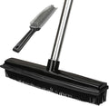 Rubber Broom and Pet Hair Removal Brush Set by GLOYY