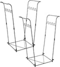 2 Pack Trash Bag Holder, 30-45 Gallon Garbage Bag Holder, Metal Portable Leaf by EnjoyYourDaylife