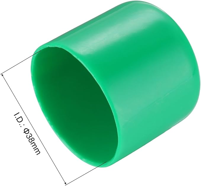 uxcell 20pcs Rubber End Caps 38mm ID Vinyl PVC Round Tube Bolt Cap Cover Screw - Image 3