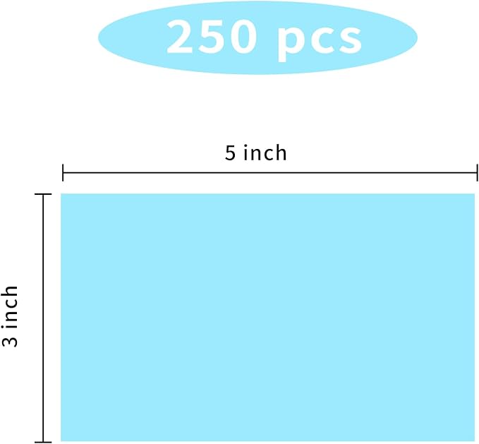 STARLIBOO 3"X5" Rectangle Colored Labels, Removable Moving Labels - Image 2