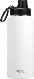 DRINCO Stainless Steel Water Bottle Spout Lid Vacuum Insulated Double Wall by Drinco