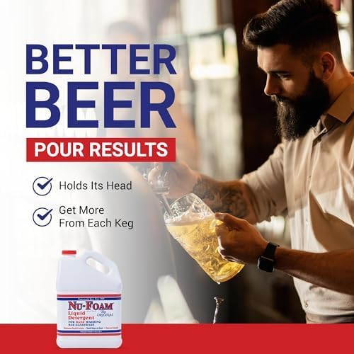 Nu-Foam Liquid Detergent for Bar Glassware - Image 4