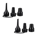 2pcs 3 Sizes Inflatable Pump Nozzles Head, Air Pump Replacement Nozzles by Rosojodg