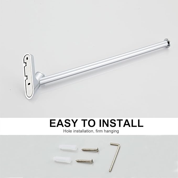 Wall Mounted Drying Rack, NEWRAIN Stainless Steel Folding Laundry Hanging Rack - Image 7