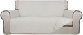 PureFit Reversible Quilted Sofa Cover, Water Resistant Slipcover Furniture by PureFit
