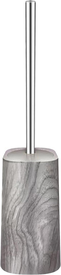 Marble Colored Toilet Brush and Holder Set, Stainless Steel Long Handle and by Unknown