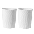 UUJOLY Plastic Small Trash Can Wastebasket, Garbage Container Basket by UUJOLY