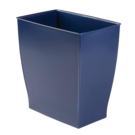 iDesign Small Bathroom Trash Can, Made in USA by iDesign