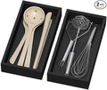 Bamboo Drawer Organizer, Cutlery Silverware Organizer by Lixple