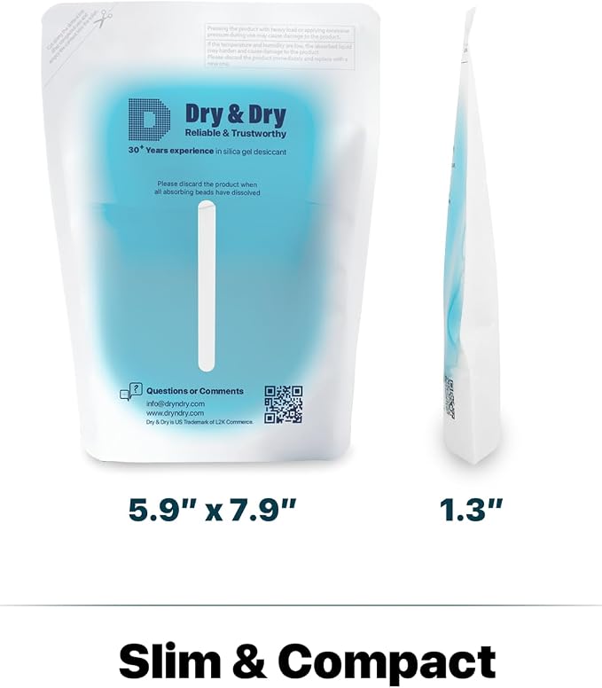 Dry & Dry 50 Packs Hybrid Moisture Absorbers & Musty Odor Eliminator - Image 6