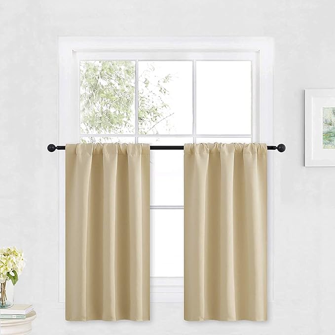 RYB HOME Half Window Curtains by RYBHOME