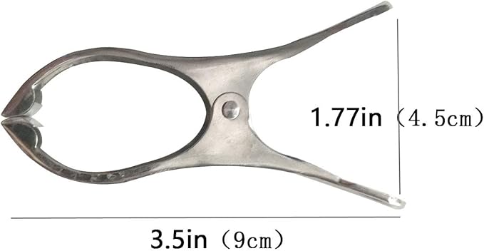 Metal ClothesPins, Row Cover Clips 20 Pack 3.5 Inch Stainless Steel Pool Towel - Image 2