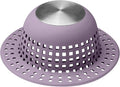 Shower Drain Hair Catcher, Bathtub Drain Cover Foldable Silicone Shower & Tub by SayGoodbyetoHairClogging