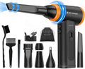 K&F CONCEPT Brushless Compressed Air Duster, 3 Gear Adjustable, 120000 RPM by KFCONCEPT