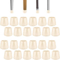1" Round Rubber Chair Leg Tips Caps, Chair Leg Floor Protectors, Non-Slip by VOCOMO