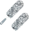 Microfiber Duster with an Extra Washable and Reusable Duster Head, Microfiber by TrueYee