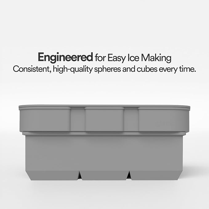 glacio Silicone Ice Cube Trays – Large Silicone Molds - Image 5