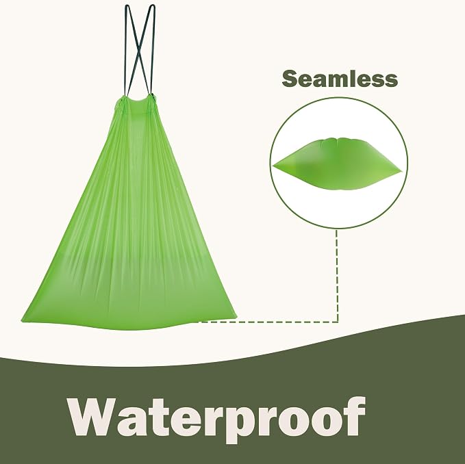 Compost Bags 5 Gallon with Drawstring Tear Off 20 Liter Extra Thick 0.78 Mils - Image 4