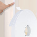 Weather Stripping Door Seal White, Self Adhesive Foam Tape High Density Foam by Unknown