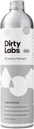Dirty Labs | Scent Free | Bio Enzyme Liquid Laundry Detergent | 80 Loads | by DirtyLabs