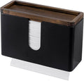 MyGift Deluxe Modern Matte Black Metal Folded Commercial Paper Towel Holder by MyGiftHome