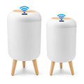 2 Pack Automatic Trash Can 12L /3 Gallon and 10L /2.64 Gallon Bathroom Trash Bin by Pukomc