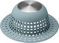 Shower Drain Hair Catcher, Bathtub Drain Cover Foldable Silicone Shower & Tub by SayGoodbyetoHairClogging