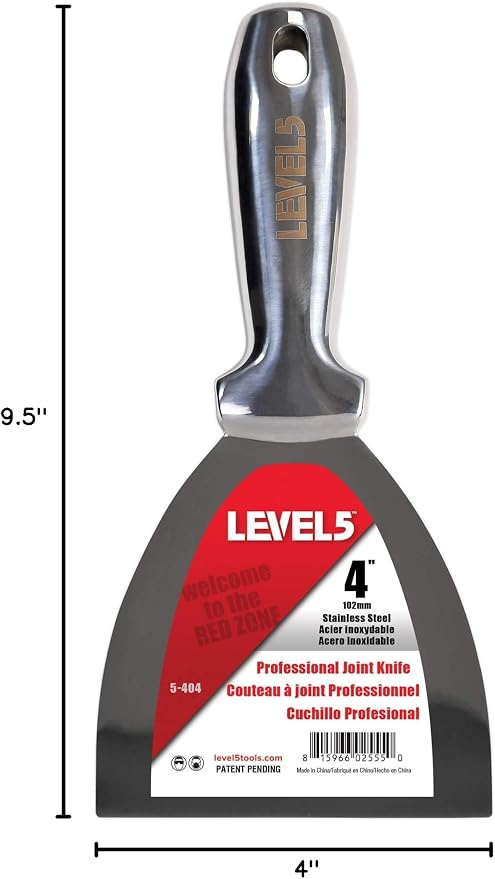 4" All Stainless Steel Joint Knife - Image 10