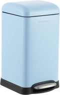 happimess HPM1012H Betty Retro Mini 3.2-Gallon Step-Open Trash Can, Fingerprint by Happimess
