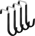 HOOSUN 4 Pack Over The Door Hooks, 4.96In Hooks by HOOSUN