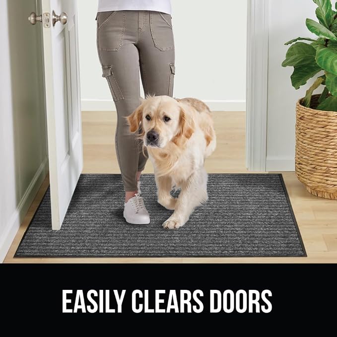 GORILLA GRIP Traffic Guard Door Mat, Heavy Duty Welcome Mats, Commercial Office - Image 5