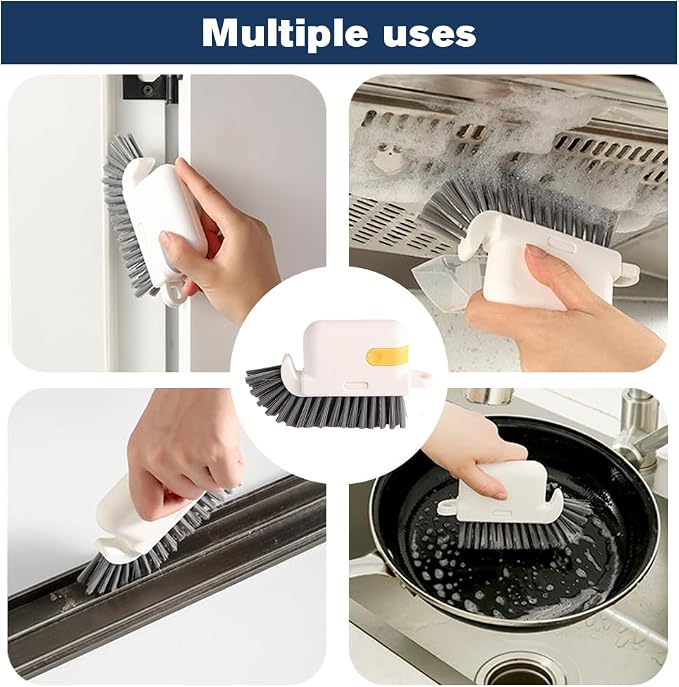 3-in-1 Window Cleaning Brush, 2025 New Magic Window Groove Cleaning Brush Set - Image 4