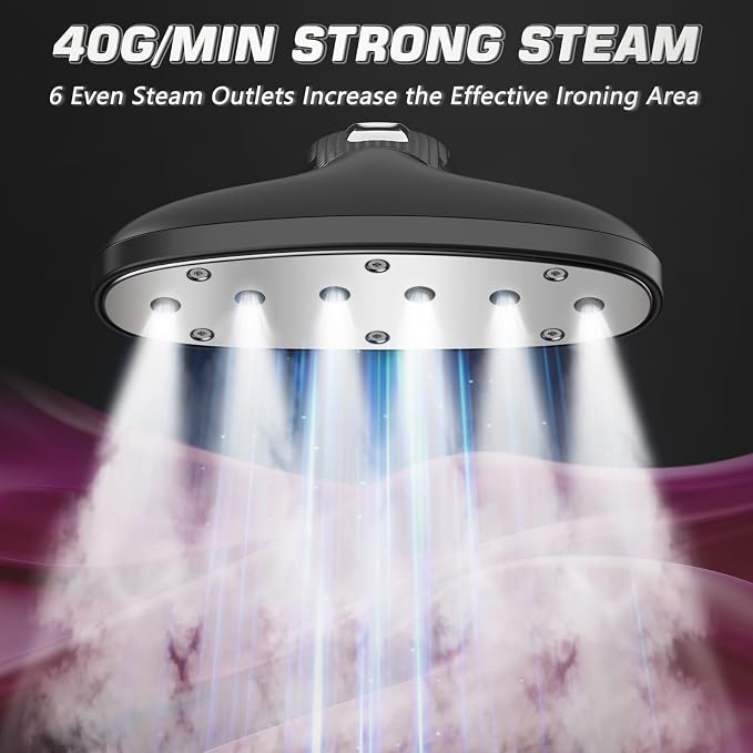 Anthter Steamer for Clothes, 1500W Powerful Standing Garment Steamer - Image 5