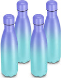 17oz Cola-Bottle Shaped Stainless Steel Leak-proof Water Bottle, Double Wall by Unknown
