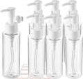 7 Pack 3.4 Oz/100ml Travel Pump Bottle TSA Approved Empty Plastic Pump Bottles by wowang