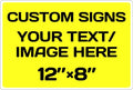 Personalized Aluminum Metal Signs by Repaly