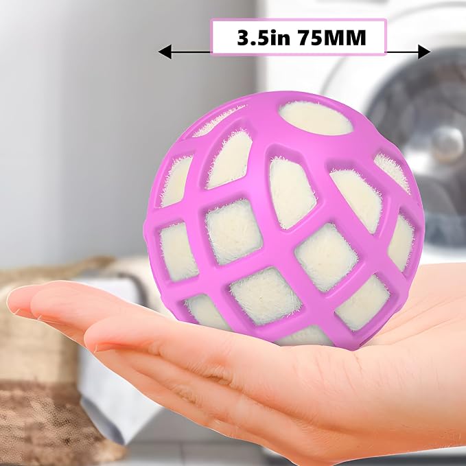 Dryer Balls – Patented Silicone Guard, Natural Wool Core, Super Anti-Tangle & - Image 4