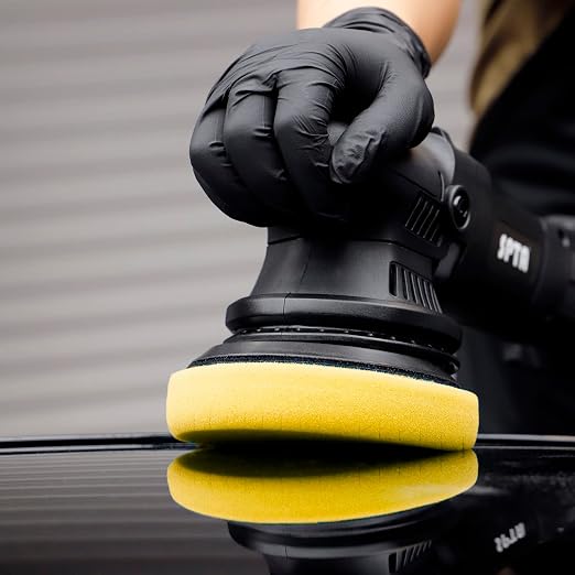 Yellow Medium Cut Pad, Polishing and Waxing - Image 9