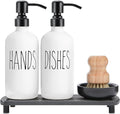 MOMEEMO White Soap Dispenser Set Comes by MOMEEMO