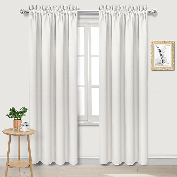 DWCN Blackout Curtains Thermal Insulated, Energy Saving & Noise Reducing by DWCN