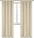BGment Beige Room Darkening Curtains 84 Inches Length by BGment