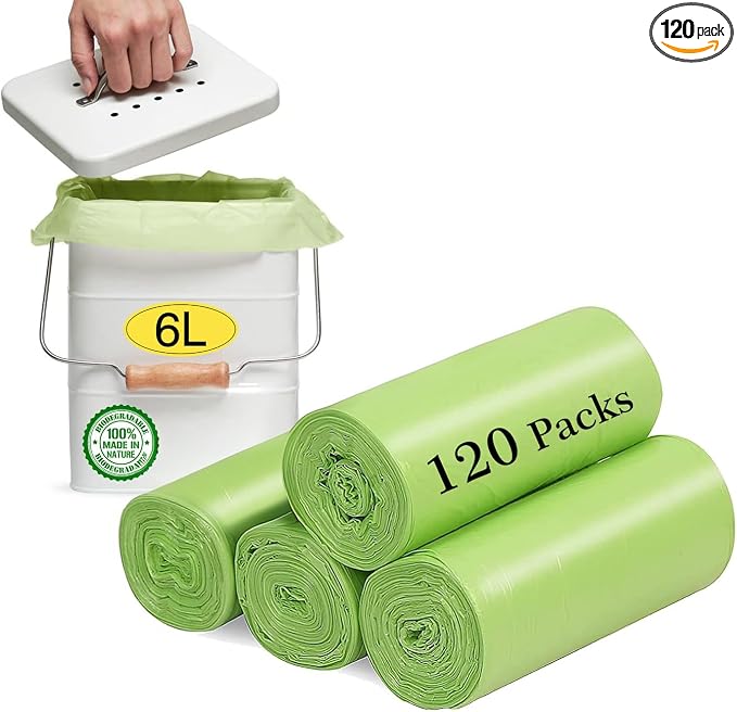 Small Trash Bags 1.2 Gallon by YAWAHOME+BUY+NOW