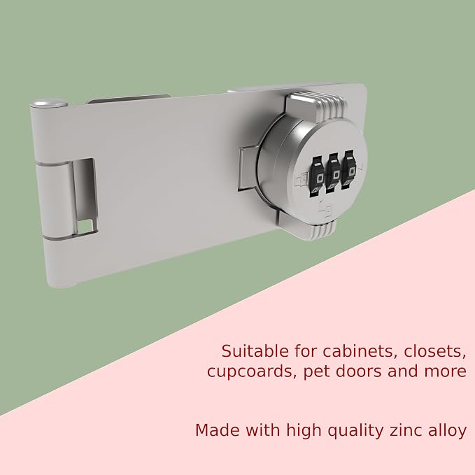 Keyless Combination Lock – 3-Digit Combination Lock - Image 5