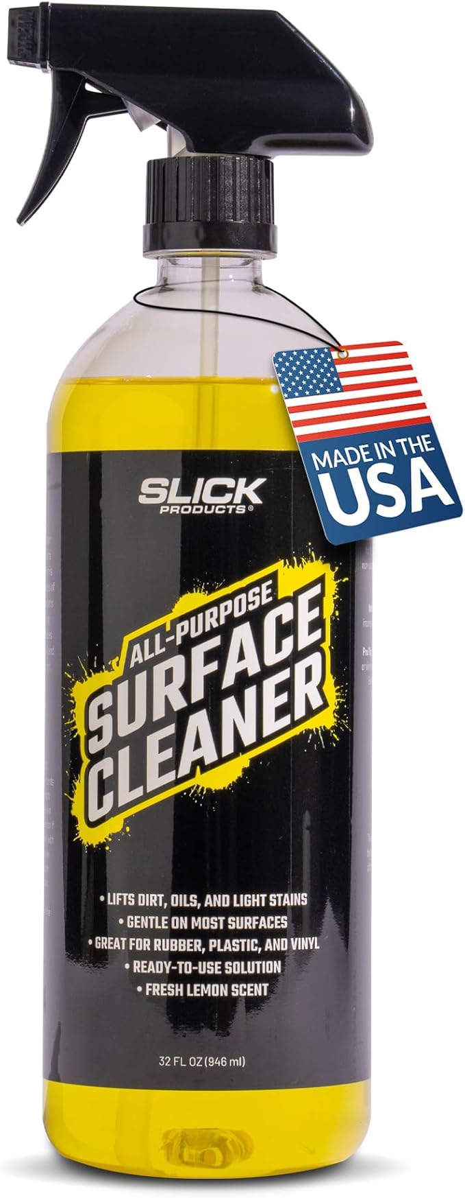 Slick Products All-Purpose Surface Cleaner – Multi-Surface Car Interior & by SlickProducts