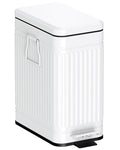 Small Trash Can with Lid Soft Close-10L/2.6 Gal Stainless Steel Outdoor Dog by GibHerz