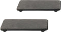 2 Pcs Water Absorbing Stone Trays, Kitchen/Bathroom Sink Soap Dish, Diatomite by NiuYichee