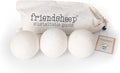 Friendsheep Wool Dryer Balls, Organic Reusable Fabric Softener Alternative by Friendsheep
