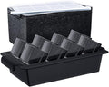 TINANA Upgrade 2 Inch Clear Ice Cube Tray Make 8 Large Square Crystal Clear Ice by TINANA
